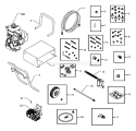 Page A Diagram and Parts List for 1808-1  Briggs and Stratton Pressure Washer